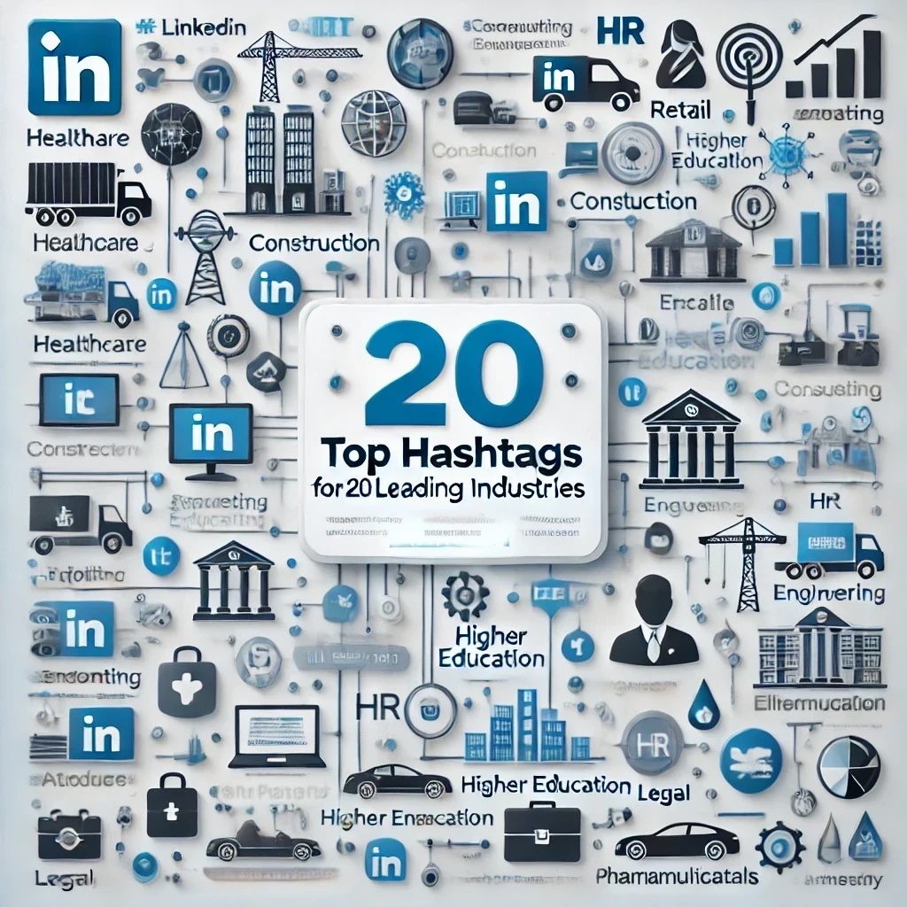 Top Hashtags to Skyrocket Your Presence On LinkedIn