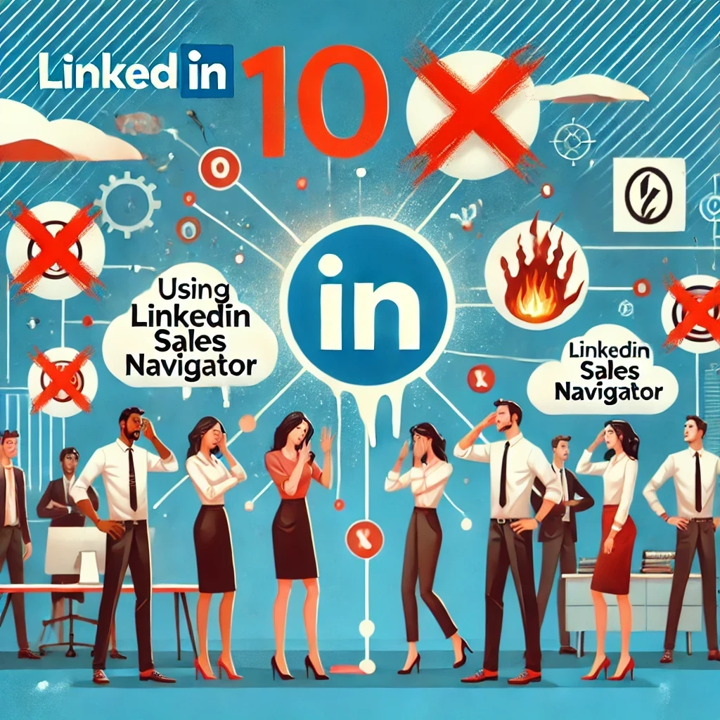 10 Mistakes to Avoid When Using LinkedIn Sales Navigator